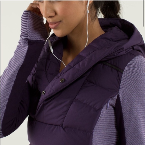 🥇HP🥂Lululemon Puffer Jacket in Plum Size 4 - Picture 4 of 15